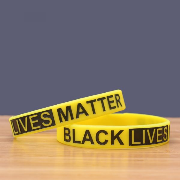 Black Lives Matter Silicone Wristband (1)