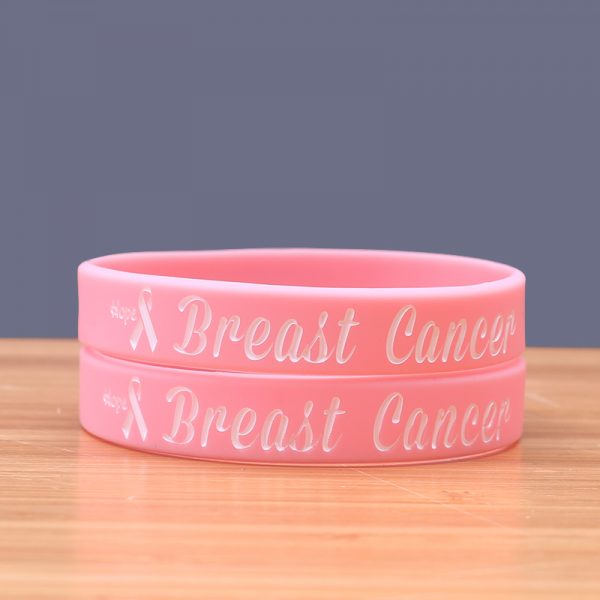 Breast Cancer Silicone Bracelets (2)