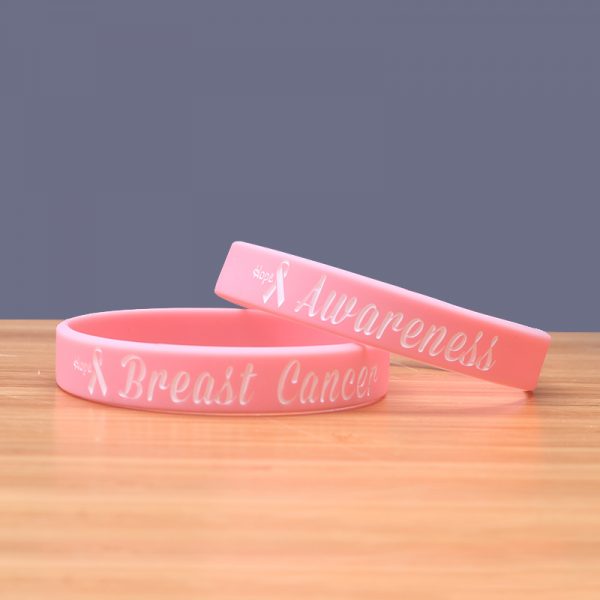Breast Cancer Silicone Bracelets (3)
