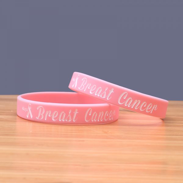 Breast Cancer Silicone Bracelets (4)