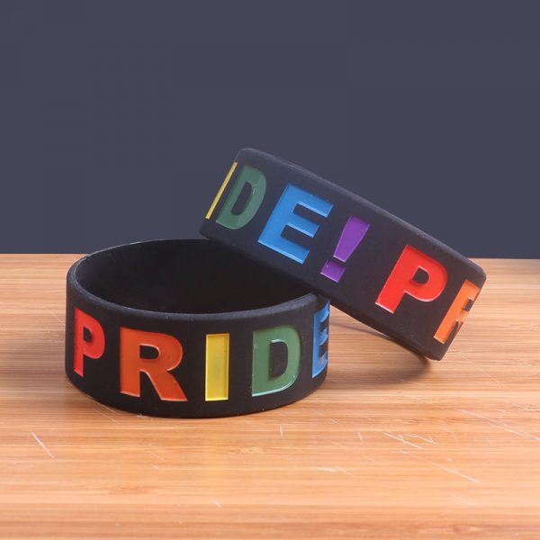 Gay Pride Silicone Wristband (4)