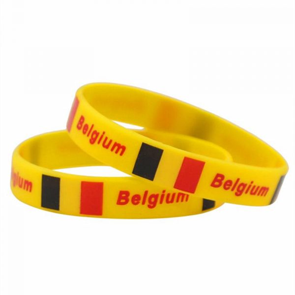 country flag silicone bracelet (14)