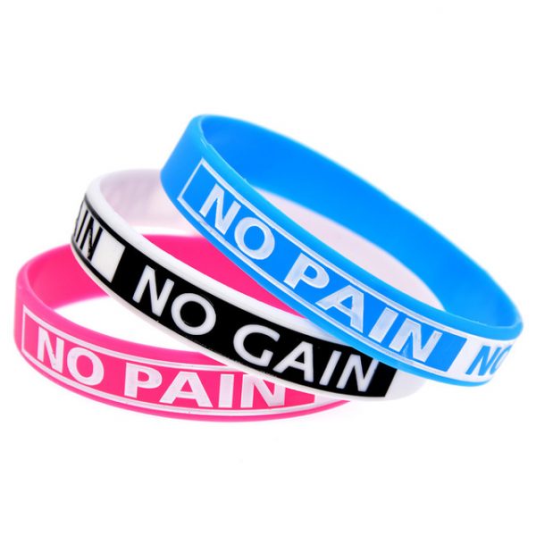 No Pain No Gain silicone wristband (3)