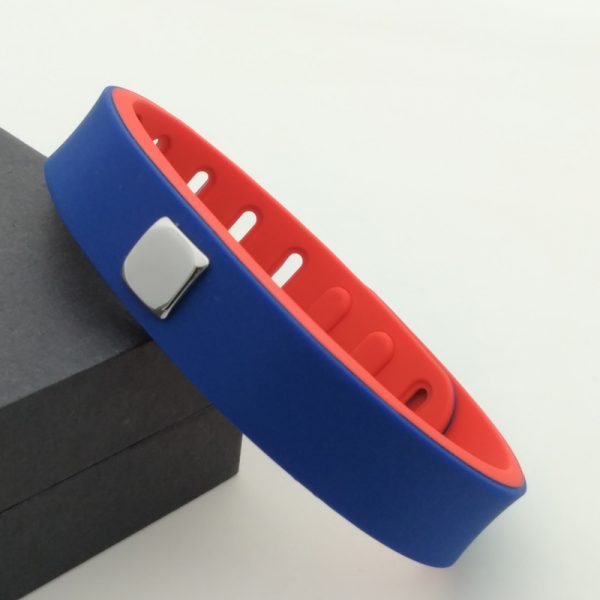 Two color silicone ion bracelet (8)