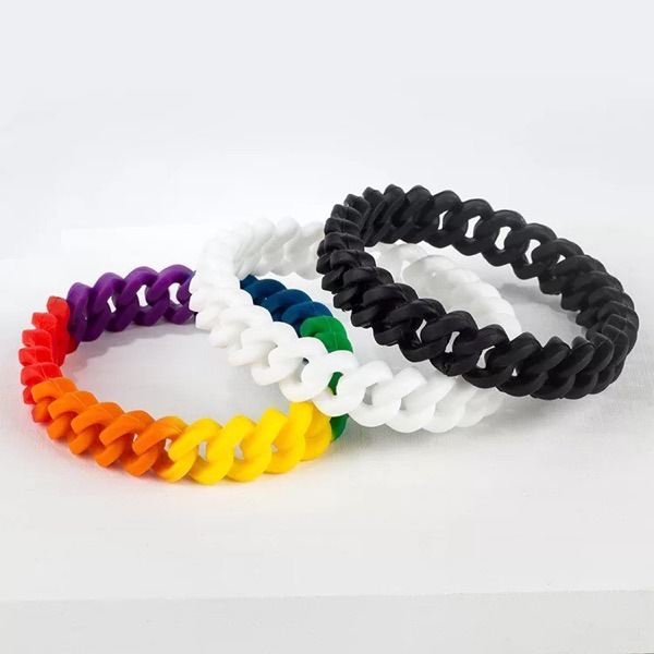 Twisted seattle silicone bracelet (5)