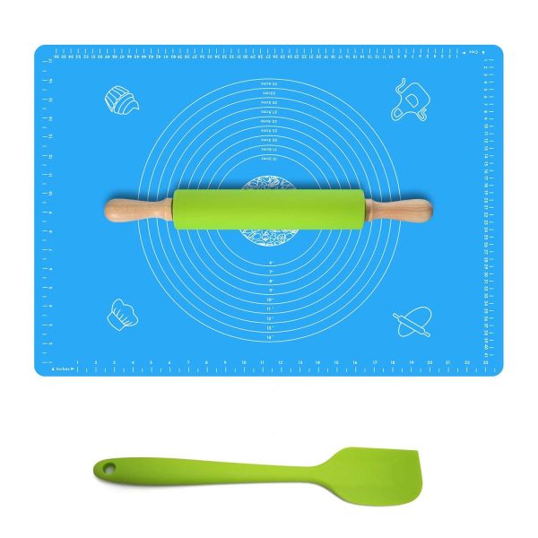 silicone baking mat with Measurements (2)