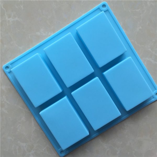 6 Cavities Silicone Soap Mold (3)