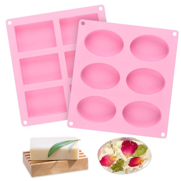 6 Cavities Silicone Soap Mold (9)