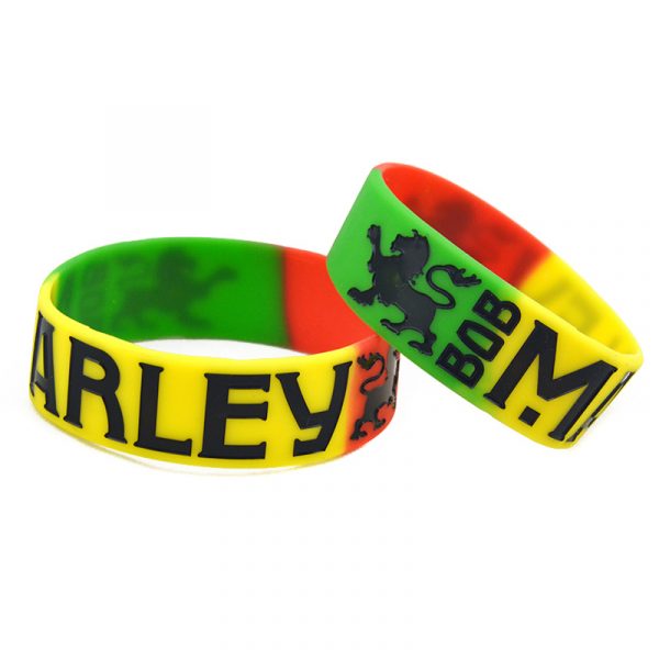 Bob Marley silicon wristband (3)