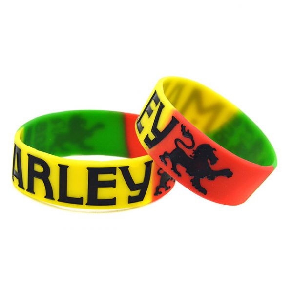 Bob Marley silicon wristband (5)