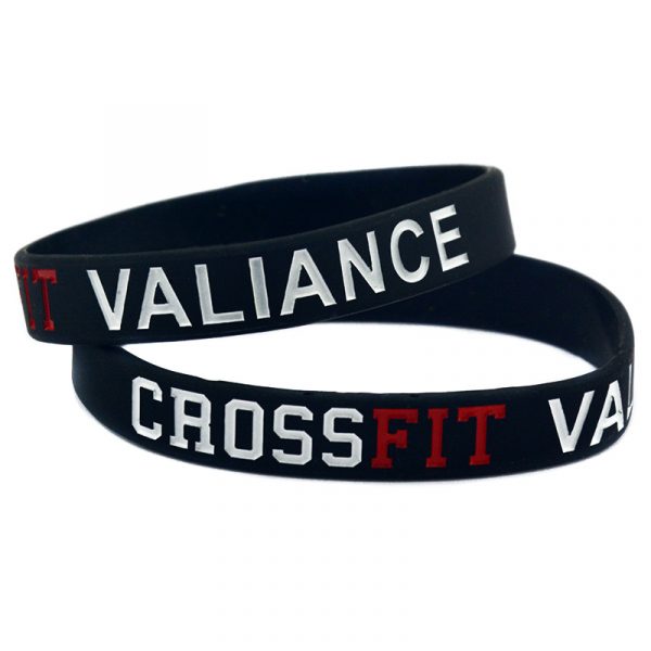 CrossFit Valiance Silicone Wristband (6)