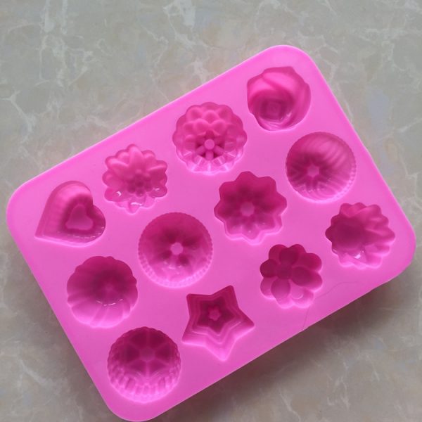 Flower chocolate mold silicone (1)
