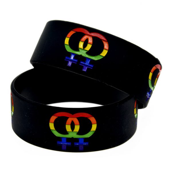 Gay Pride Silicone Wristband (3)
