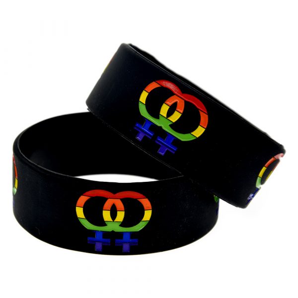 Gay Pride Silicone Wristband (5)