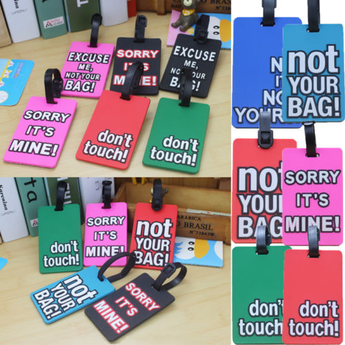 Luggage Tag NOT YOUR BAG (1)