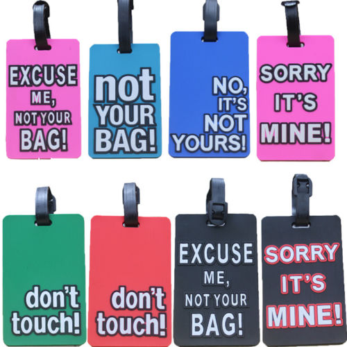 Luggage Tag NOT YOUR BAG (2)