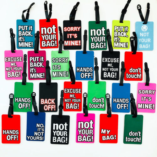 Luggage Tag NOT YOUR BAG (6)