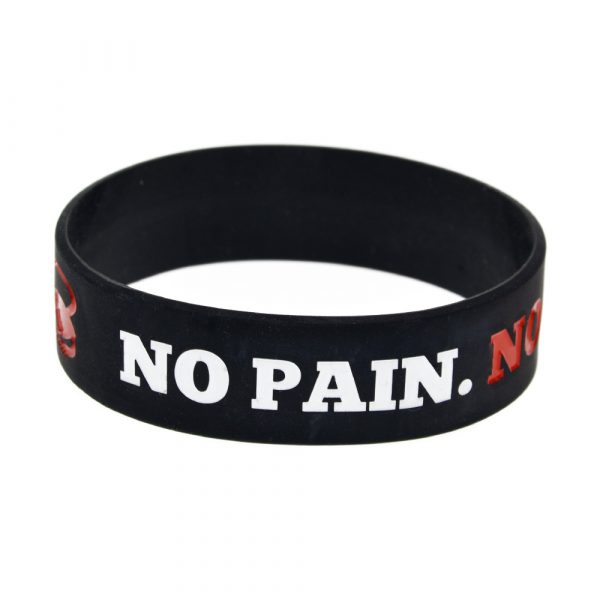 No Pain No Gain silicon wristband (5)