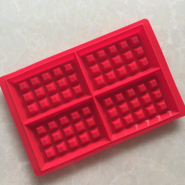 Square Waffle Silicone Mold (3)