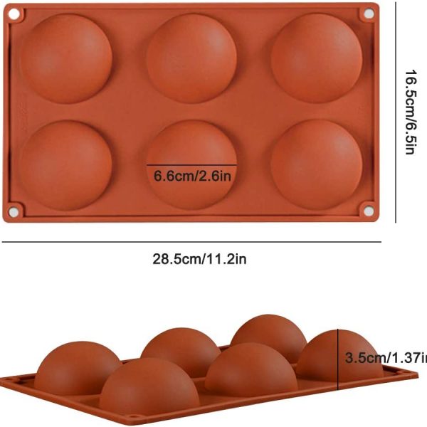 6 Holes Silicone Baking Mould (4)